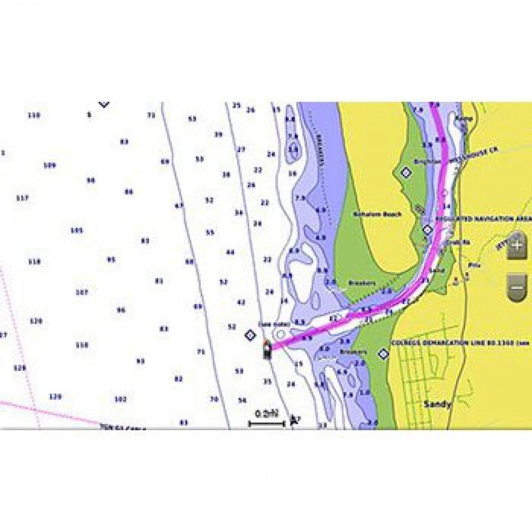 Karta Garmin BlueChart g3 hxeu018r-benelux offshore & inland