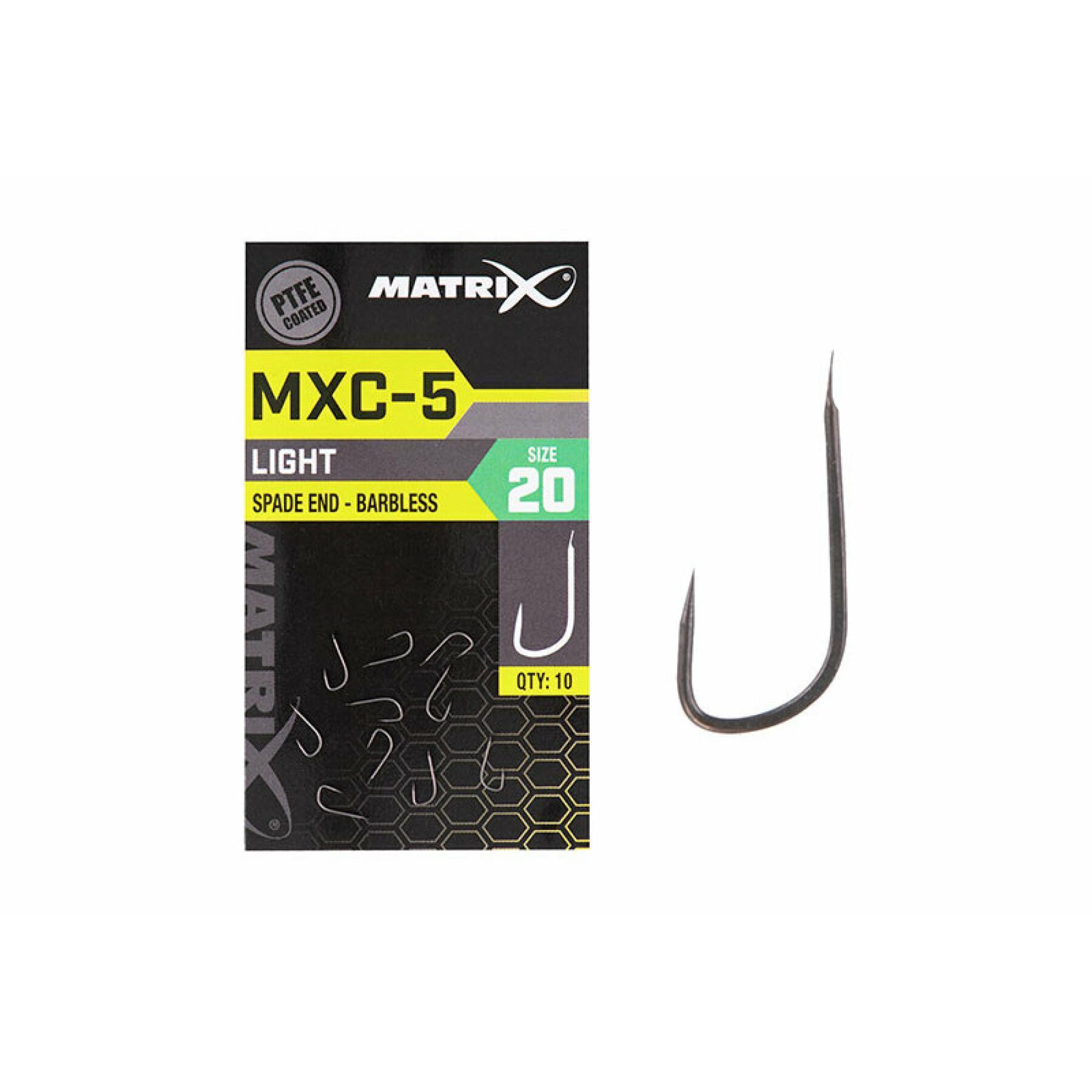 Haki bezzadziorowe Matrix MXC-5 Spade End (PTFE) x10