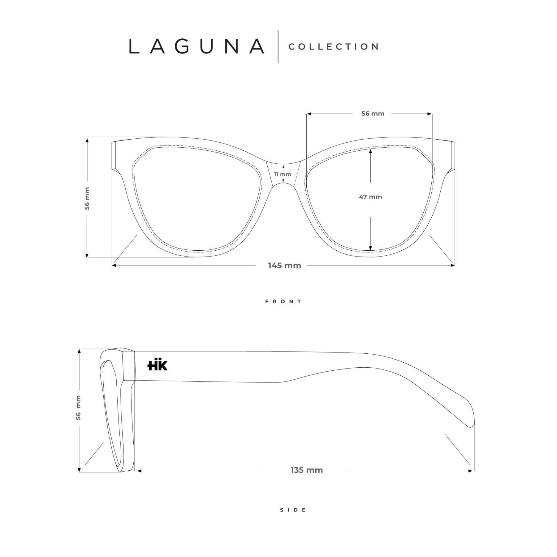Okulary przeciwsłoneczne Hanukeii Laguna