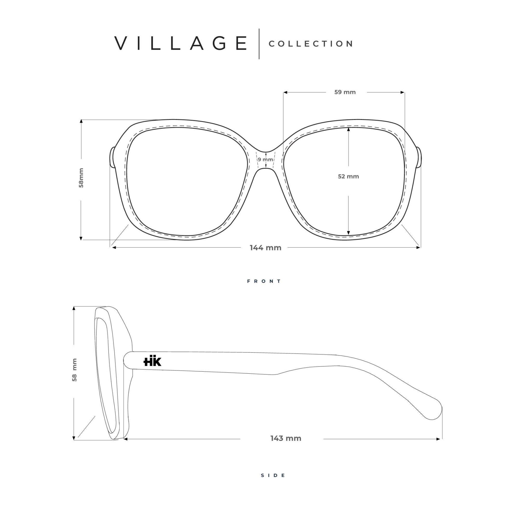 Okulary przeciwsłoneczne Hanukeii Village