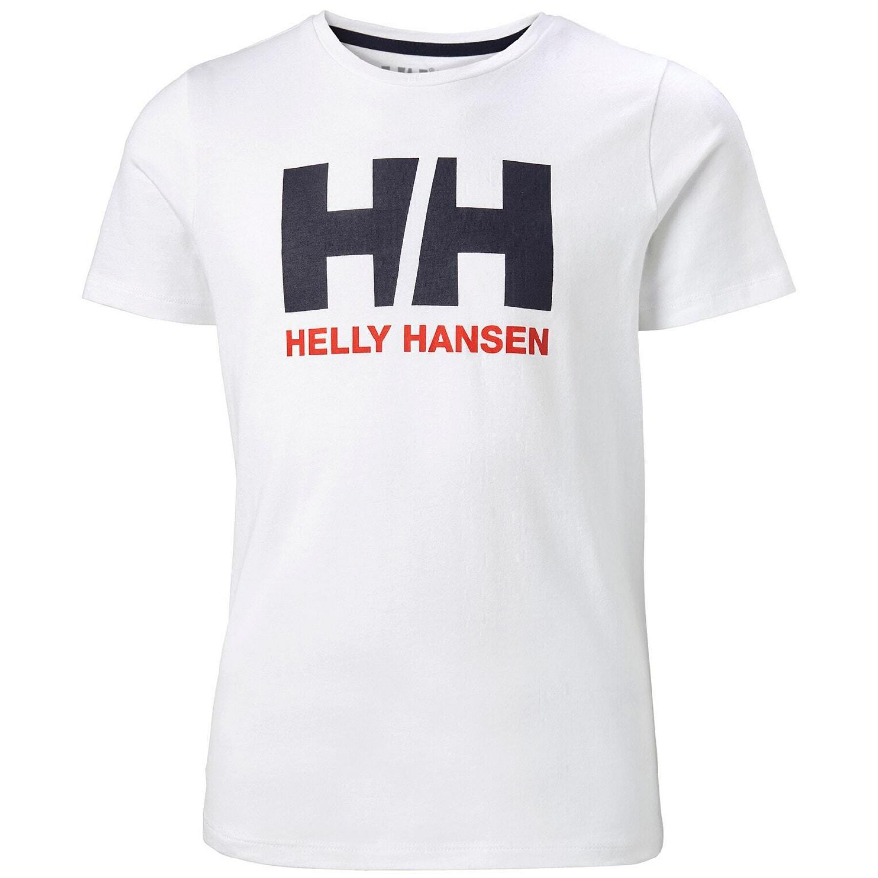 Koszulka z logo dziecka Helly Hansen