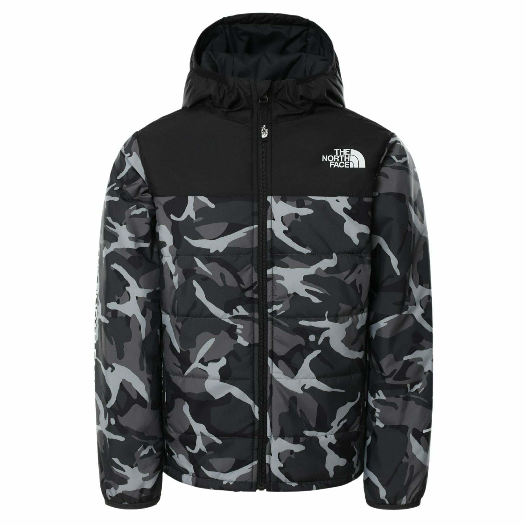 Kurtka chłopięca The North Face Printed Reactor Insulated