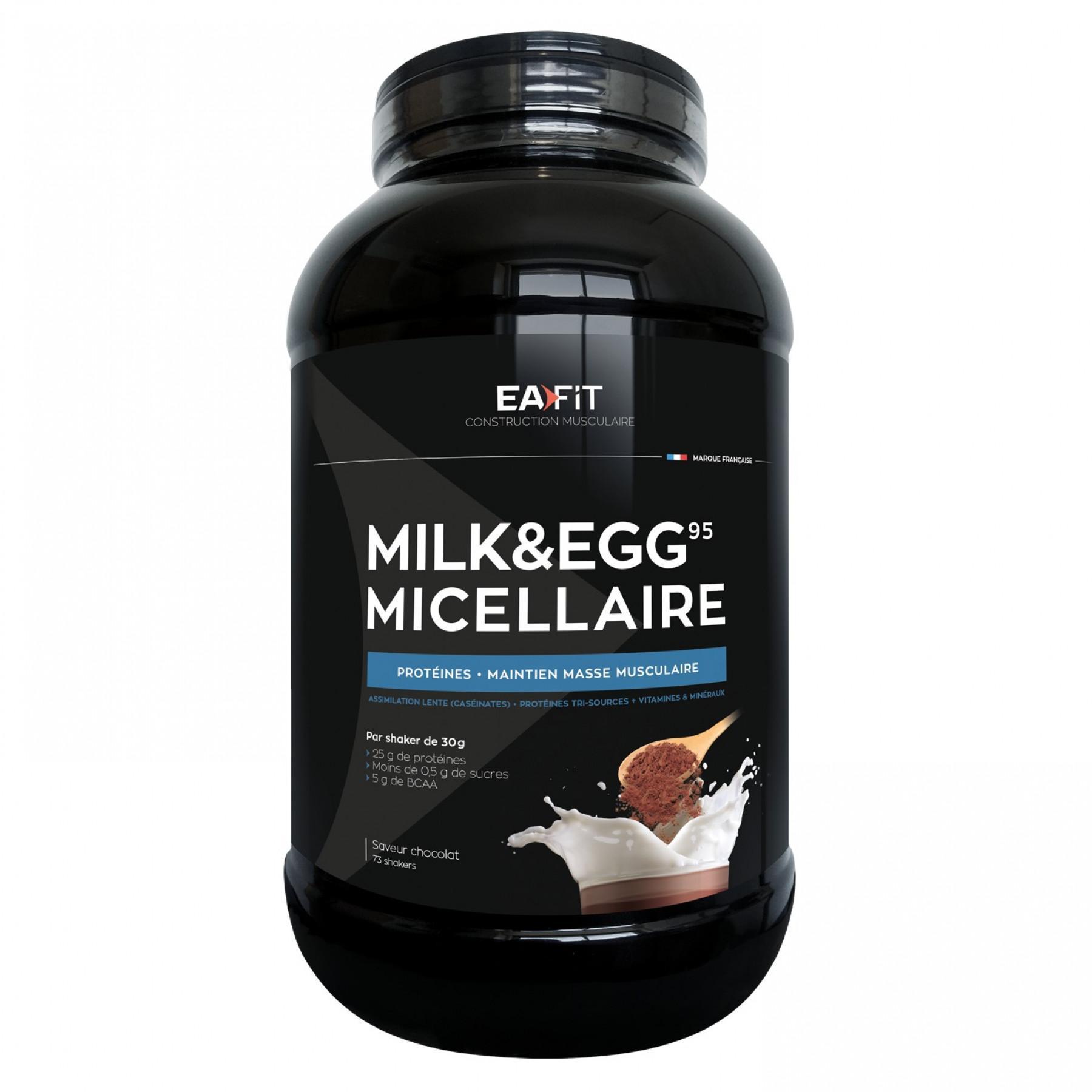 Czekolada micelarna Milk & egg 95 EA Fit 2,2kg