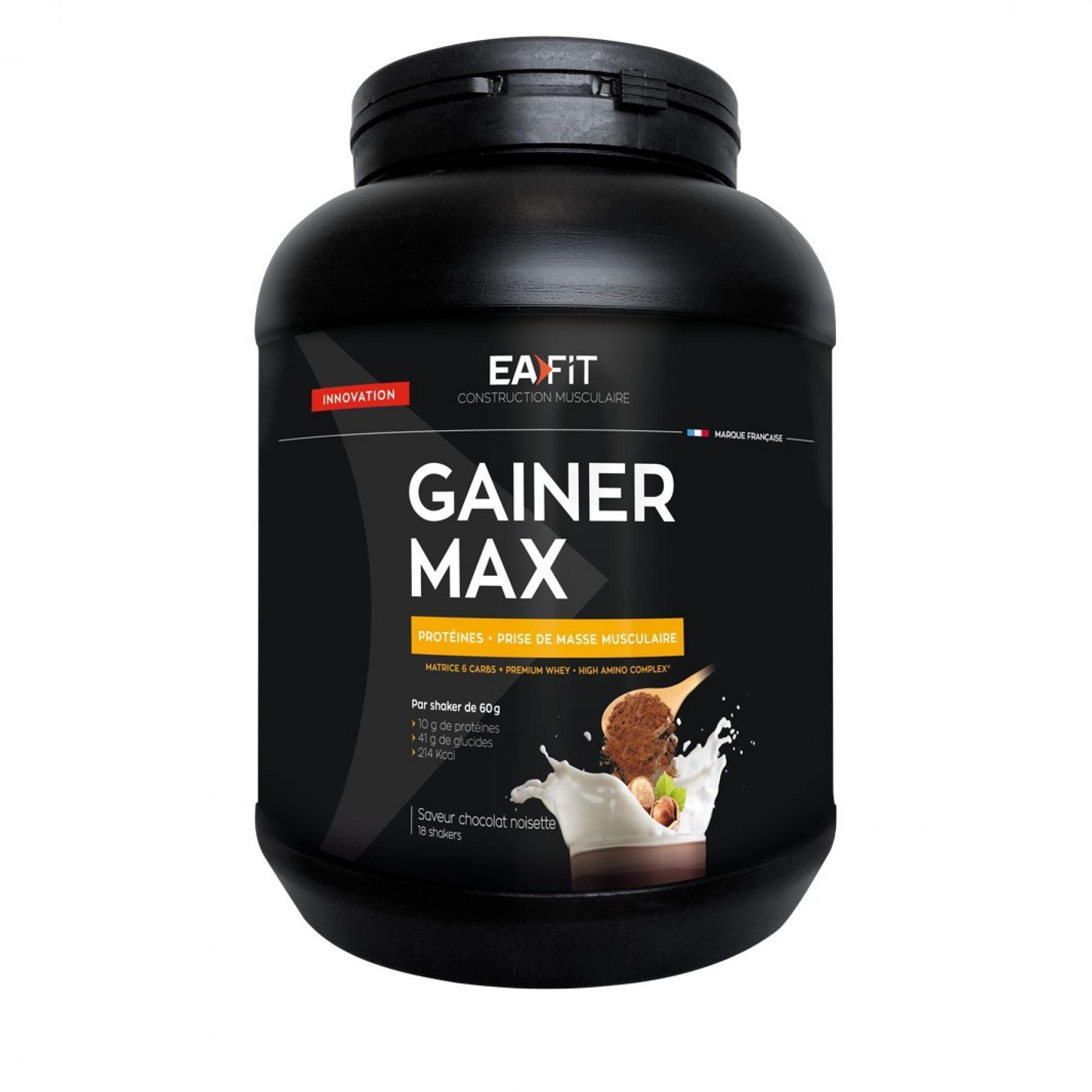 Gainer max czekolada orzech laskowy EA Fit 1,1kg