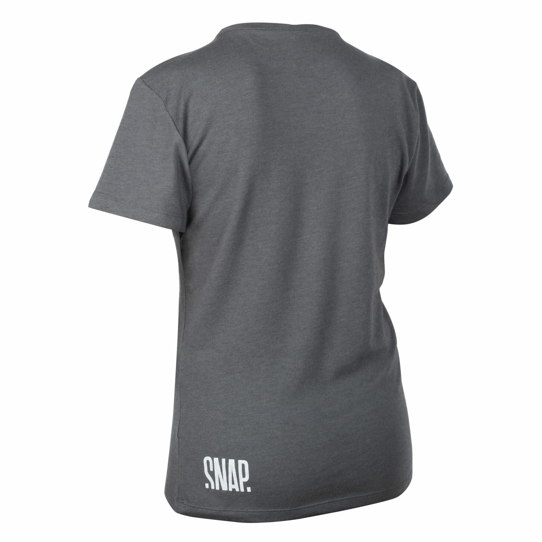 Damska koszulka techniczna z krótkim rękawem z merynosów Snap Climbing
