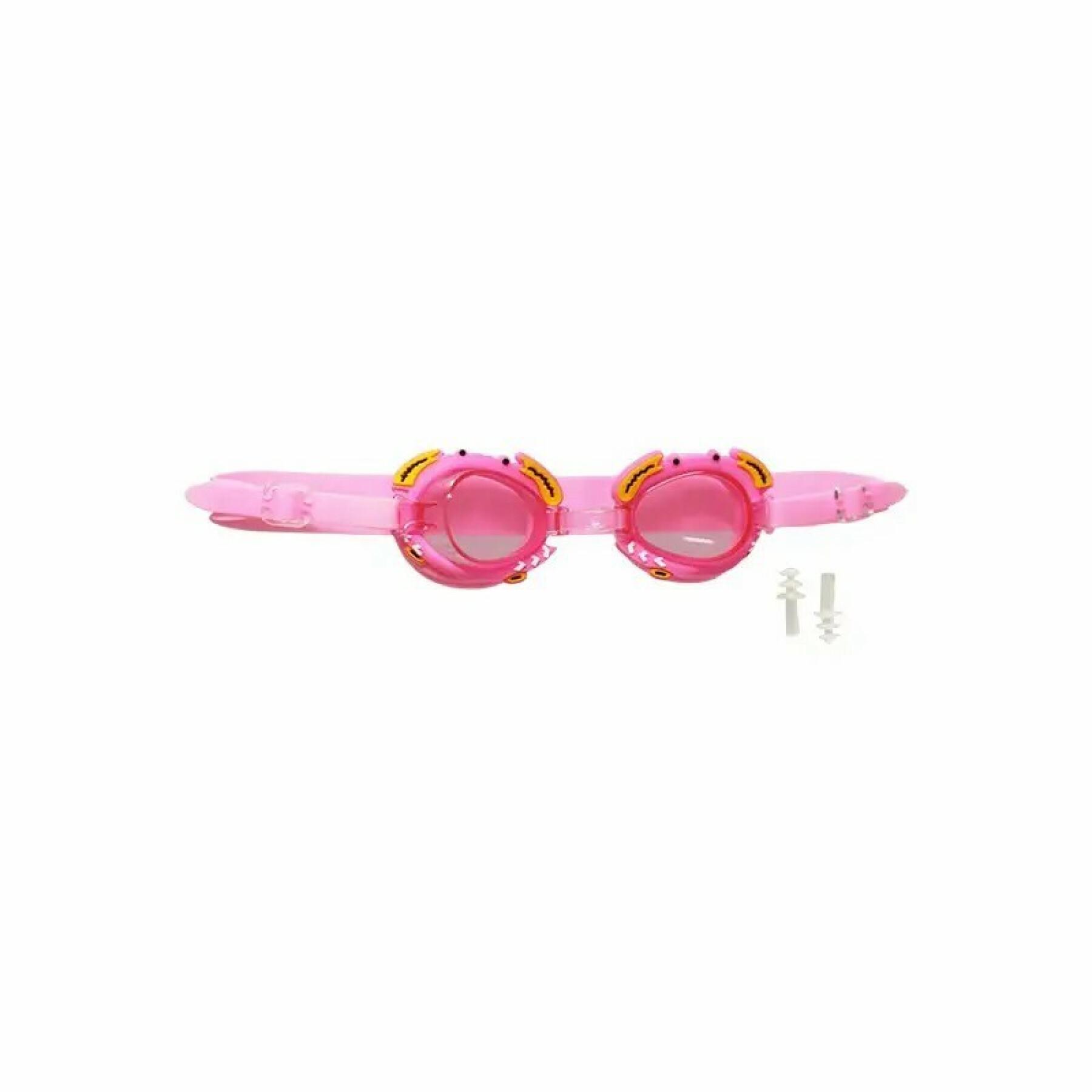 Okulary pływackie dla dziewczynek Softee Cangrejo