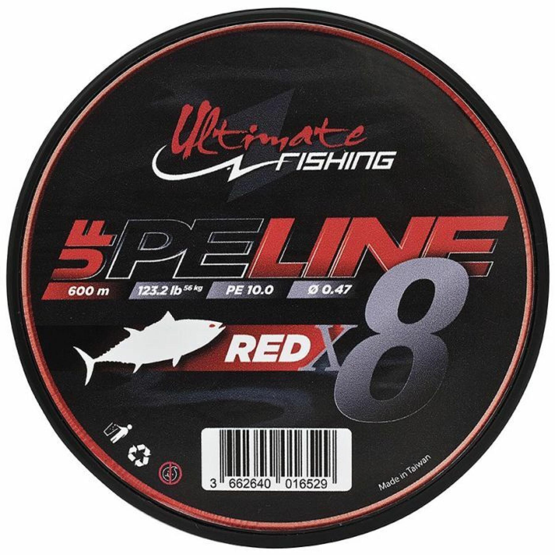 Warkocz Ultimate Fishing PE Line X8 Fighting – 600m