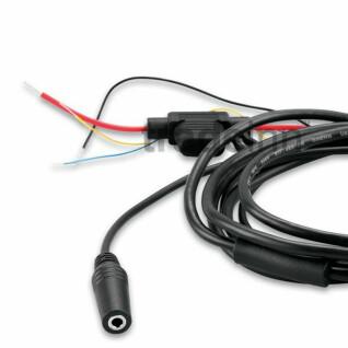 Wsparcie Garmin moto avec câble alimentation/audio