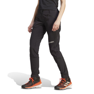 Damskie spodnie softshell do wspinaczki górskiej adidas Terrex Techrock