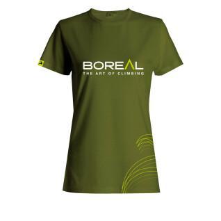 Damski T-shirt z bawełny organicznej Boreal