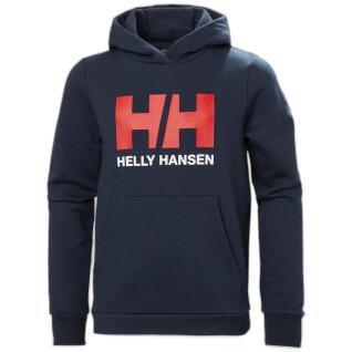 Bluza dziecięca z kapturem Helly Hansen logo 2.0